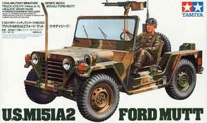 TAMIYA 35123 U.S.M151A2 FORD MUTT scala 1/35 - Foto 1 di 1