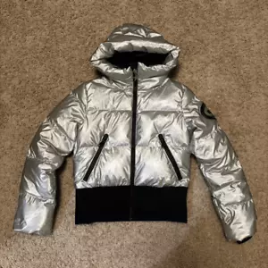 Chaqueta de esquí Goldbergh Bombardino Boulder Auro plateada metálica nueva sin etiquetas EE. UU. 8 - Imagen 1 de 7