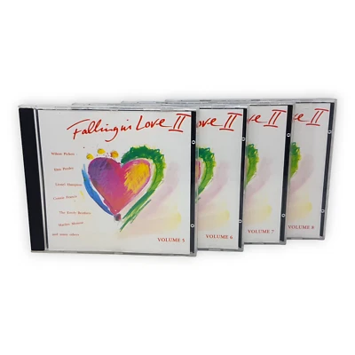 Falling in Love II Volume 5 6 7 8 CD Compilation Elvis Presley Bill Haley Byrds - Bild 1 von 4