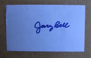 JERRY BELL SIGNED AUTOGRAPH 3X5 INDEX CARD MLB PITCHER 1971-74 MILWAUKEE BREWERS - Picture 1 of 1