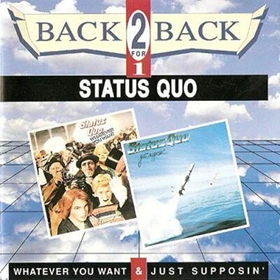 Status Quo - Whatever You Want & Just Supposin' - Status Quo CD 3OVG The Cheap - Image 1 of 2