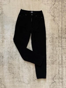 ❤️Cordhose Mom Stretch schwarz wie neu Gr.24 Jeans Chino Hose Cord ❤️ - Bild 1 von 6