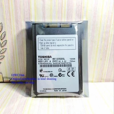 Toshiba MK1235GSL 120GB,Internal,4200RPM,1.8" (HDD1J01) SATA HDD  - Image 1 of 4
