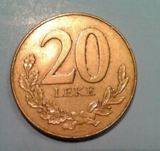 Albania 20 Leke coin 1996