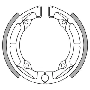 New NEWFREN Brake Shoe For SUZUKI JR50 1-GF1225 - Picture 1 of 1