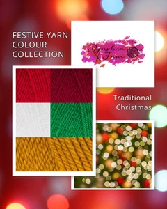 Stylecraft Special Dk Christmas Yarn/wool Traditional Christmas knit crochet - Picture 1 of 1