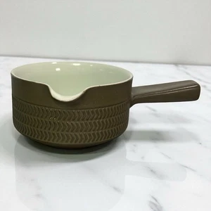 Barca vintage Denby Camelot verde scuro Chevron Gravy. - Foto 1 di 13