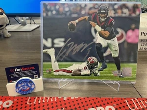 CJ Stroud handsigniertes Fußball 8 x 10 Foto - Fanatics Authentifizierung - Bild 1 von 3
