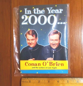 NEAR FINE/Unread- IN THE YEAR 2000 First/1st Edition Conan O'Brien Andy Richter  - Imagen 1 de 9
