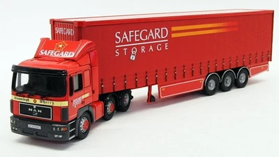 Corgi 1/50 Scale Truck 75805 - MAN Curtainside - Safegard Storage - Image 1 of 4