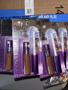 7 NEW Covergirl Simply Ageless Triple Action Concealer Sealed 390 - Espresso - Picture 1 of 4