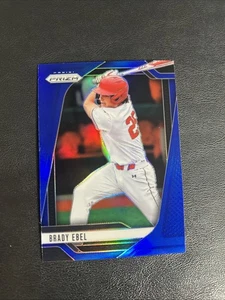 2025 Panini Prizm Brady Ebel Blue /199 Milwaukee Brewers - Picture 1 of 2