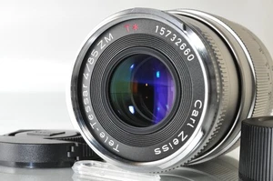 Mint Carl Zeiss Tele-Tessar T* 85mm F/4 ZM Lens Silver for Leica M mount♪♪#5989 - Picture 1 of 10