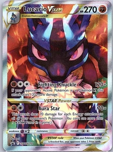 Lucario VSTAR SWSH291 SWSH: Sword & Shield Promo Cards - Pokemon Card - NM - Picture 1 of 2