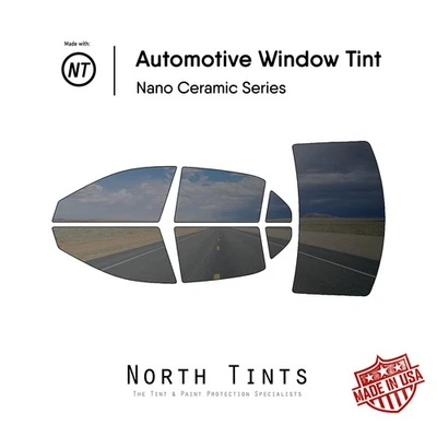 Nano Ceramic PreCut Window Tint Film Car Glass for Cadillac CTS 2014-2019 Sedan - Image 1 of 4