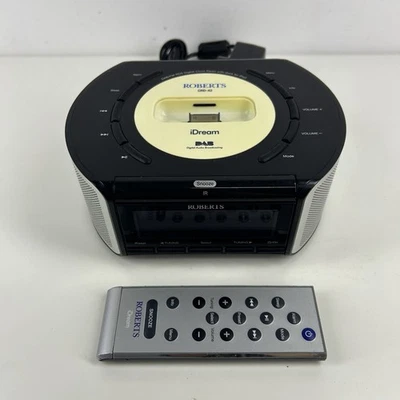 Roberts CRD-42 iDream DAB FM Clock Radio with Remote Control & iPod Dock - Image 1 of 4