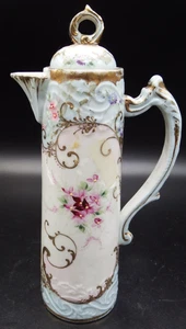 Cafetera/chocolate delgada de porcelana de 8" de alto ¡EXCELENTE! - Imagen 1 de 4