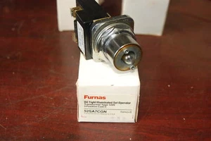 Furnas 52SA7CGN 3 position switch, Lighted 120V NEW - Picture 1 of 1