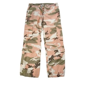 Rothco Women's Camo Vintage Paratrooper Fatigue Pants - Subdued Pink Camo - Picture 1 of 1