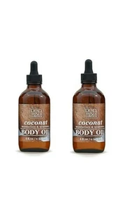 2 X Dead Sea Collection Body Oil Coconut Moisturizes And Nourishes Skin - Picture 1 of 3