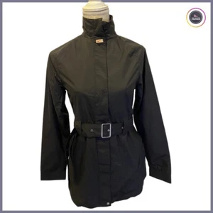 Nike Swoosh Women Vintage Retro Black jacket year 2002 - size Small - Picture 1 of 11