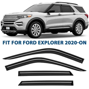 Protectores de lluvia viseras de ventilación pantalla para Ford Explorer 2020-2025 - Imagen 1 de 9