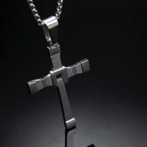 Kreuz Halskette Anhänger Kette Dominic Toretto Fast and Furious - Bild 1 von 5