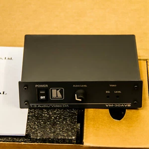 Kramer VM-30 AVB Distribution Amp 1:3 Comp Video Audio - Picture 1 of 4
