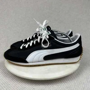PUMA Whirlwind Classic 'Black White' Sneakers Mens US10.5 Suede 351293-90 - Picture 1 of 18