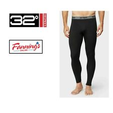 32 Degrees Heat Men's Base Layer Pant 2 Pack W/ Band - D43