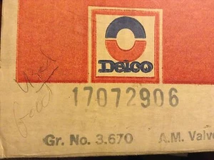 GM 17072906 ACDelco válvula desviadora de gestión de aire 1984 Cutlass 3,8 L 5,7 L  - Imagen 1 de 2