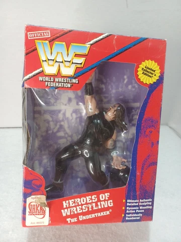 The Undertaker - 1997 WWF Playmates 9" Heroes of Wrestling Figure WWE Cover