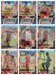 TOPPS Stadium Club Chrome Bundesliga 2021/22 wave refractor 1:18 packs 1per Box - Bild 1 von 17