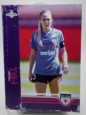 Rachel Hill #V14 2021 Parkside NWSL Premier Edition Vintage Chicago Red Stars - Image 1 of 2