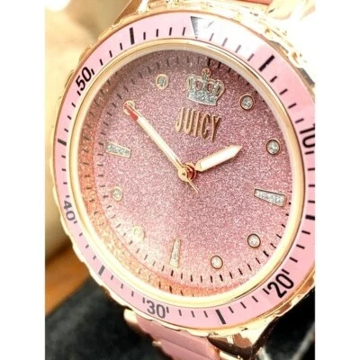 Relógio feminino Juicy By Juicy Couture JC/5022 quartzo rosa ouro rosa 38 mm - Imagem 1 de 4