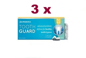 3 x Blis ToothGuard probiotische Lutschtabletten Pfefferminze (30) für Zähne und Zahnfleisch - Bild 1 von 1