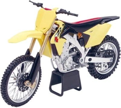 NEW NEW-RAY 2014 SUZUKI RMZ450 MOTOCROSS MOTORCYCLE 1:12 DIECAST MODEL TOY - Image 1 of 2