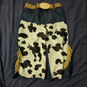 Disney Toy Story Jessie Cowgirl costume TODDLERS XXS 2/3 Pants Only Dress Up - Picture 1 of 4