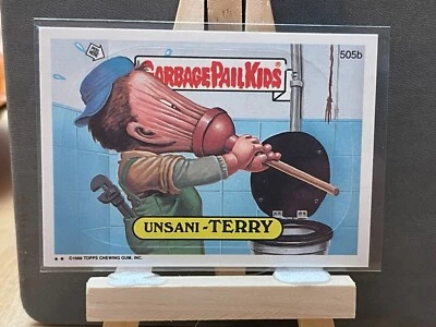 1988 Topps Garbage Pail Kids 13th Series Card 505b Unsani-Terry - Image 1 of 2