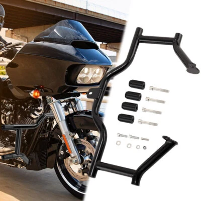 Engine Highway Guard Crash Bar For 2009-25 Harley Touring CVO Road Street Glide - Изображение 1 из 4