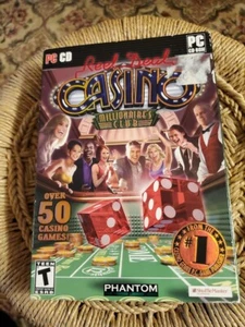 Reel Deal Casino Millionaire’s Club PC Cd Games Rough Box New Not Opened - Picture 1 of 4