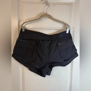 Pantalones Cortos Free People Movement Para Mujer Negros In The Lead Nuevos sin Etiquetas - Talla Grande - Imagen 1 de 7