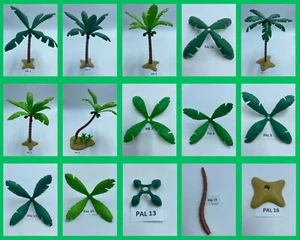 Playmobil Ersatzteile Zubehör Palmen Blattwerk Kokosnüsse Baum Piraten Auswahl - Bild 1 von 39