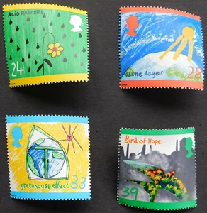 Royal Mail postfrischer Briefmarkensatz: "Umweltschutz" 1992. postfrisch ohne Falz - Bild 1 von 6