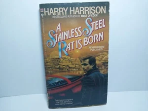 1985 - A Stainless Steel Rat Is Born by Harry Harrison (1st Edition/First Print) - Picture 1 of 3