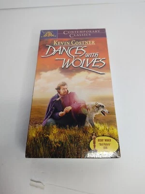 Vintage 1990 Dances With Wolves VHS. Kevin Costner. Collectible sealed VHS Tape. - Image 1 of 4