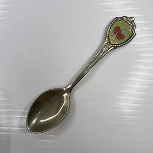 Georgia EE. UU. The Peach State American Travel Esmalte Cresta Cuchara de Recuerdo De Colección - Imagen 1 de 7