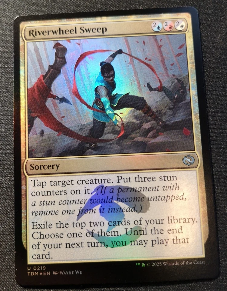 Riverwheel Sweep - Foil - TDM - MTG - EN - NM - 0219 - Image 1 of 1