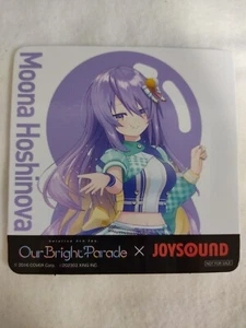 hololive x JOYSOUND Moona Hoshinova Neuheit Untersetzer Größe 9cm - Bild 1 von 5