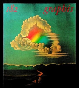 Graphis 182 Vol 31 1975/76 International Graphic Art Magazine 091824WNON-T - Imagen 1 de 3